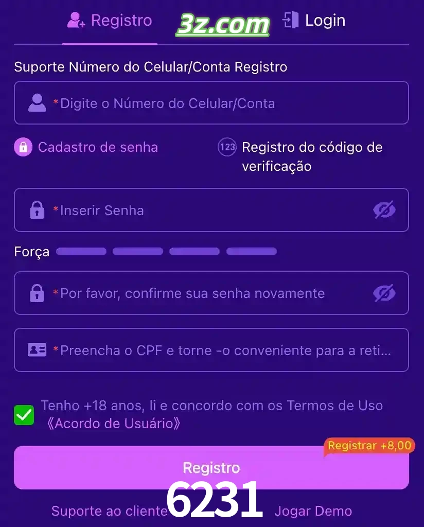 bonus de cadastro imediato